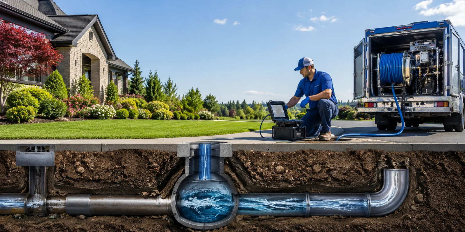 Drainage restoration information for West College Corner, IN